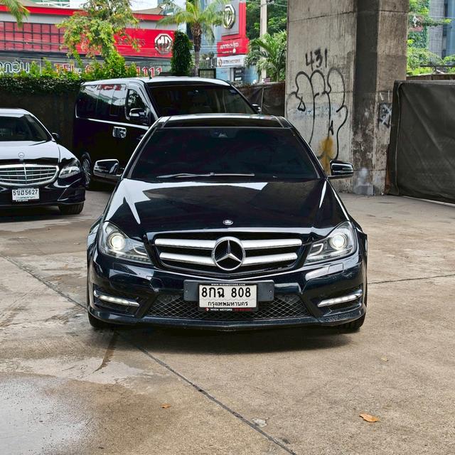 Mercedes-Benz C180 CGI Coupe AMG W204 AT ปี 2013 รถมือสอง ขายถูก 2