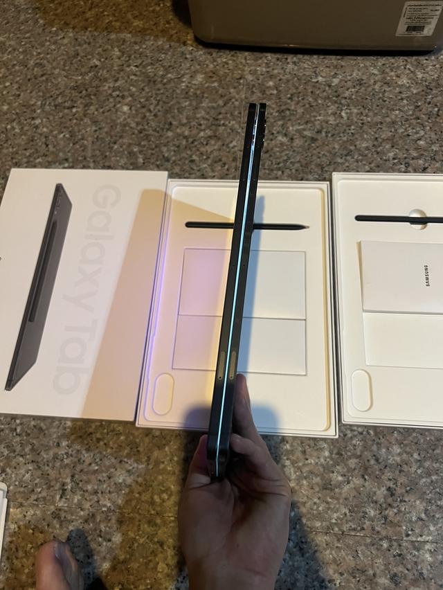 ขายSamsungTabS9PlusสีGray256กิ๊กสูนTrueยกกล่องจอสวยกริปถูกๆใช้งานดี รูปที่ 6