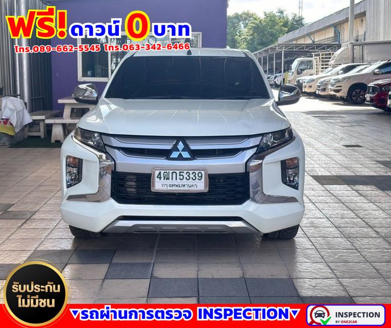 🌟ปี2022 Mitsubishi Triton 2.5 MEGA CAB GLX 🌟ไมล์แท้ 2x,xxx กม.  🌟มีประกันศูนย์ ถึงปี 2026 1