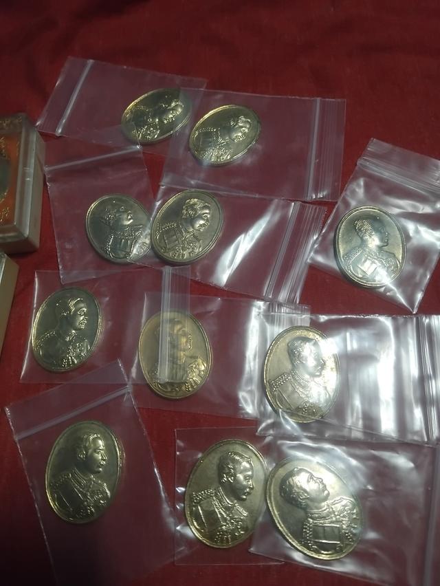 เหรียญ.ร5.วัดพระพุทธบาทปี 17 ครบรอบ 350 ปีวัดพระพุทธบาท 15 เหรียญ รูปที่ 2