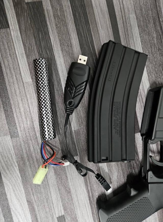 ปืนเจล (ปืนของเล่น) M4A1 พร้อมเล่น 2