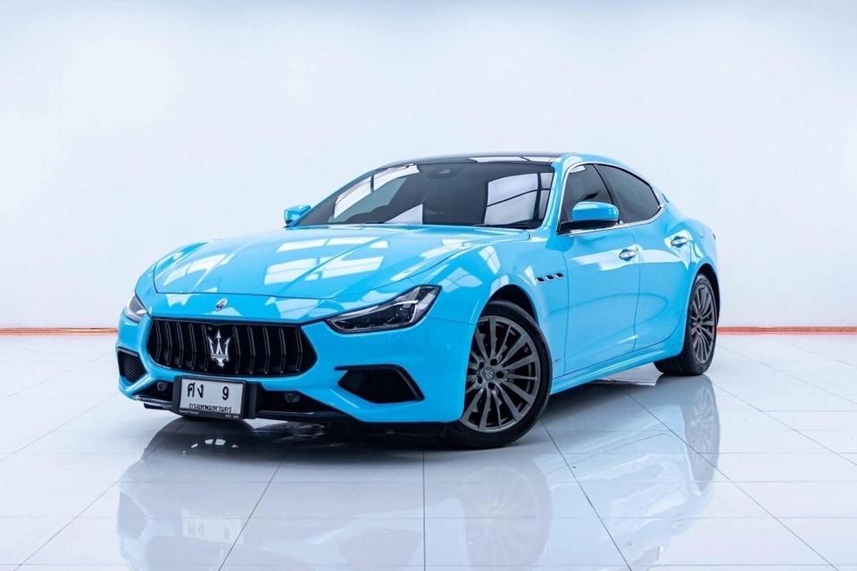 รหัสรถ  1C543 MASERATI   GHIBLI 3.0 DIESEL GARNLUSSO 2021