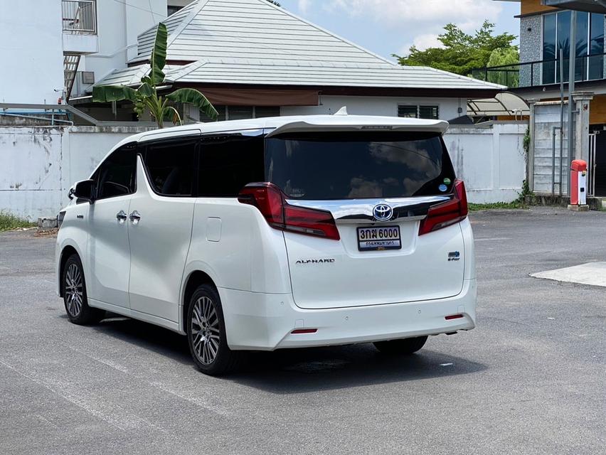 Toyota Alphard Hybrid X 2.5 ปี2018 เลขไมล์ 95,xxx km