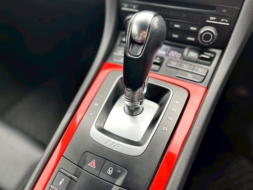 Porsche 718 Cayman สี Lava orange ปี 2016 จด 2017  13