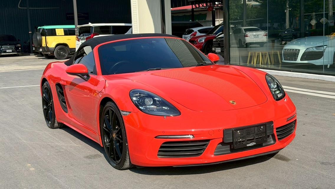 รหัสรถ KPV53 2016 PORSCHE 718 BOXSTER 2.0 Turbo สี Lavaorange