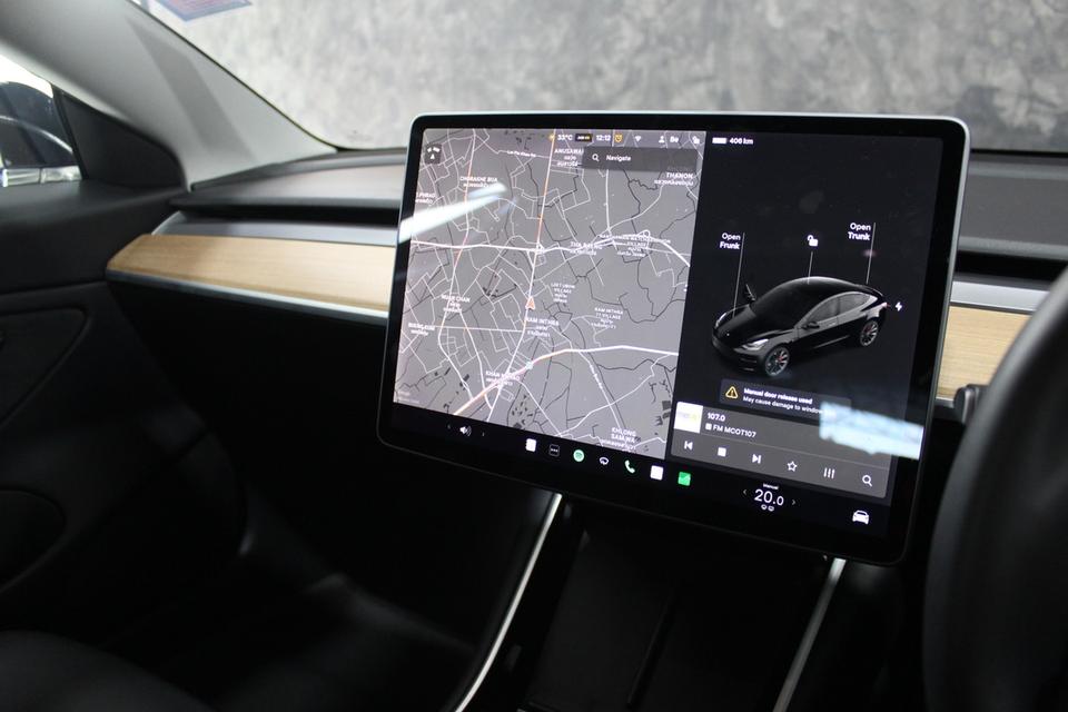 รหัสรถ JRS3795 Tesla Model 3 Long Range Performance สีดำ 2020 รูปที่ 17