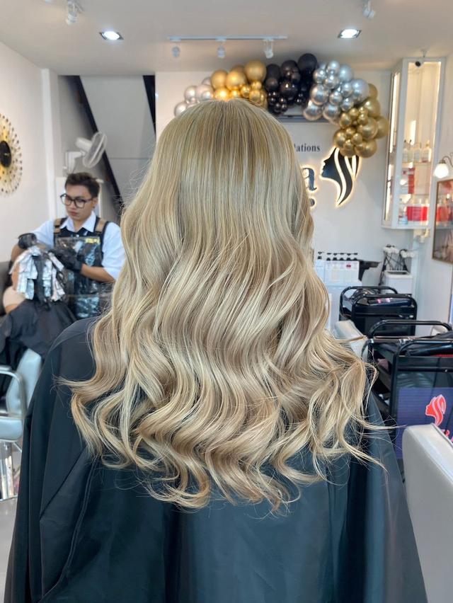 SARA Hair Studio Huahin (ซาร่า แฮร์ สตูดิโอ หัวหิน) ร้านทำผมประจบฯ ออกเเบบทรงผมชายหญิง ทำสีผม ยืดผม ดัดผม ซ่อมผมเสีย ทำเล็บ ต่อขนตา สปามือเท้า ครบวงจร รูปที่ 14