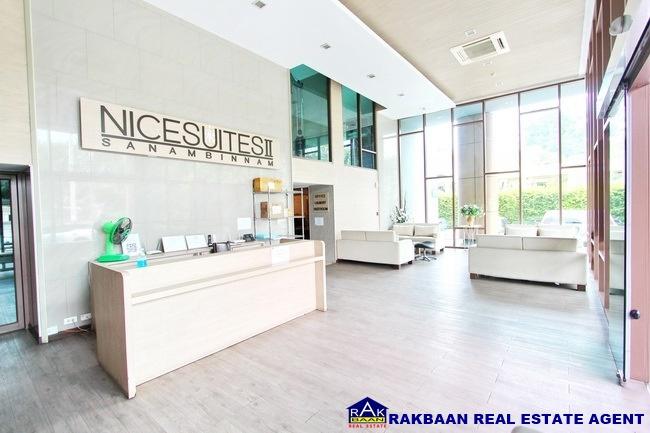 ขายด่วน คอนโด ไนซ์สวีทส์ Nice Suites สนามบินน้ำ เนื้อที่ 34.93 ตร.ม. 1ห้องนอน 1ห้องน้ำ ชั้น 3 หิ้วกระเป๋าเข้าอยู่ได้เลย 2
