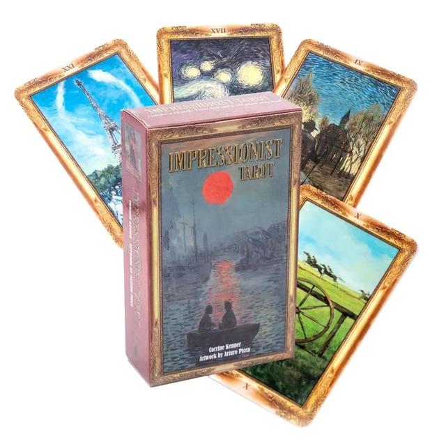 🎴 Qedavian Tarot Deck | 78 Card High-Quality Tarot Deck | Beginner-Friendly Board Game & Fun Divination