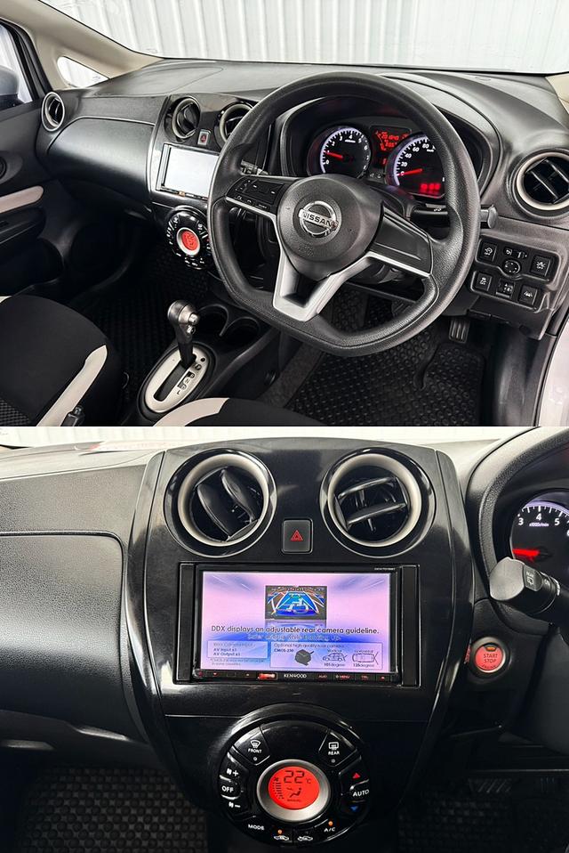รถมือเดียว ฟรีดาวน์ได้เลย Nissan Note 1.2VL ตัว TOP รูปที่ 9