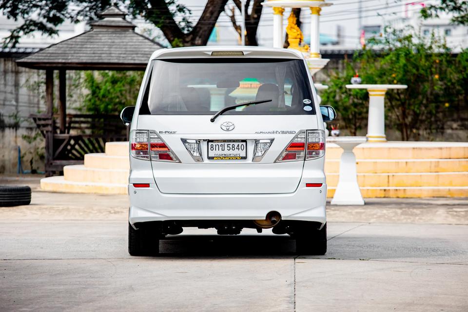 #TOYOTA #ALPHARD 2.4 HYBRID ปี 2007 สีขาวรถครอบครัว 7 ที่นั่ง สวยหรู นั่งสบาย พร้อมใช้งาน✅ รถบ้าน รูปที่ 5