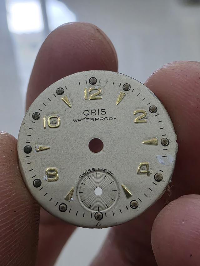 A.อะไหล่ หน้าปัด นาฬิกา ORIS โอริด WATCH FACE ของเก่าเก็บ สวยหายากรุ่นเก่า ขายตามสภาพ พร้อมส่ง