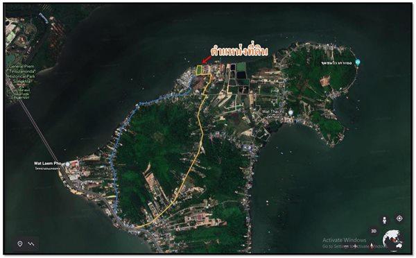 รูป ขายที่ดินติดทะเล เกาะยอ อำเภอเมืองสงขลา 3-2-67.8 ไร่ น่าอยู่ การเดินทางสะดวก Tel. 0632897879 3