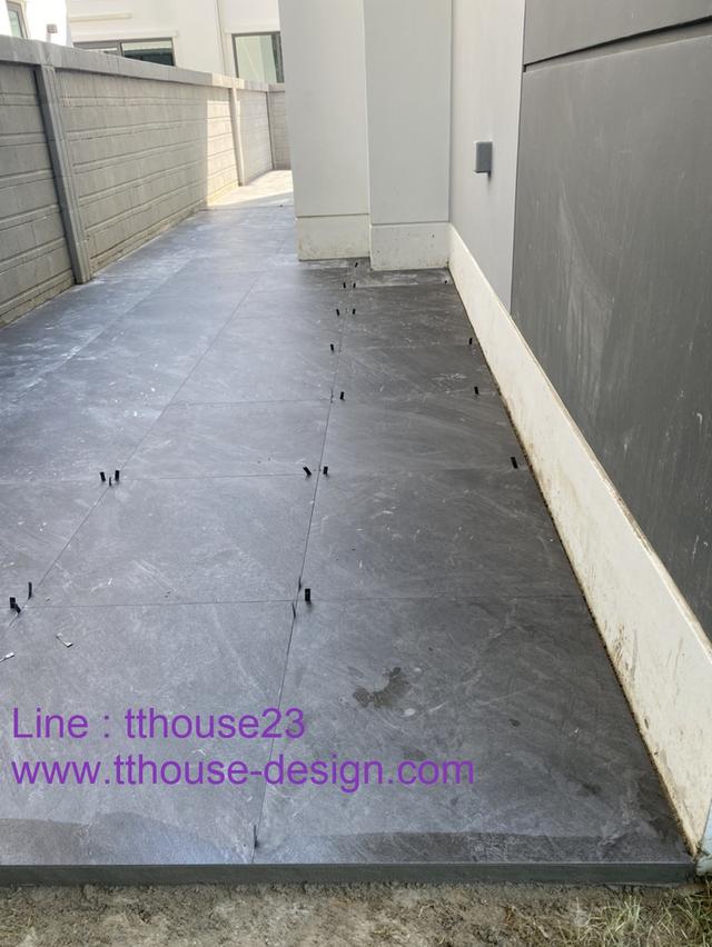 รับเหมา ต่อเติม โครงหลังคา กันสาด ห้องครัว เทพื้น ปูกระเบื้อง Line dddesign23 16