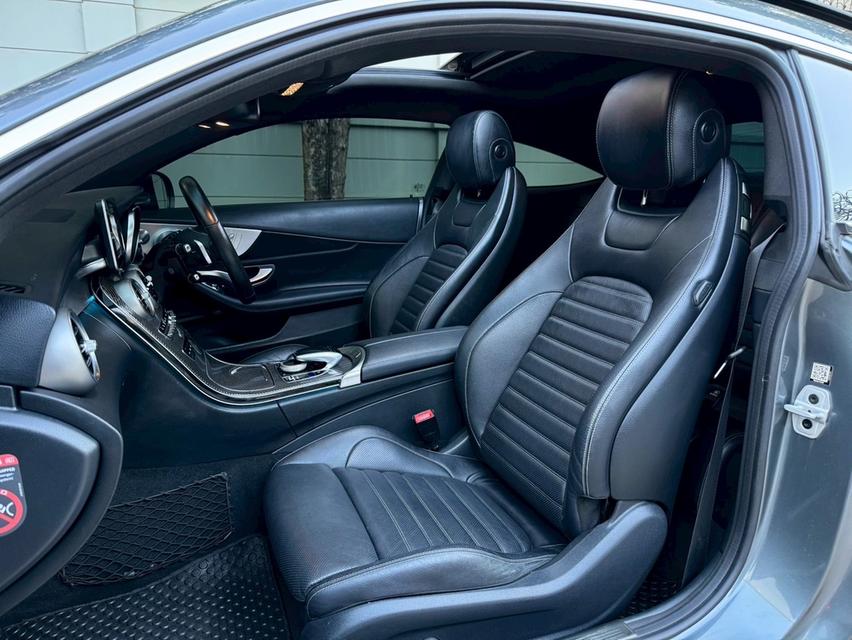 รหัสรถ AVA5115 💢 Benz C250 Coupe AMG Dynamic รุ่น Top หลังคาแก้ว ปี 2018 W205 13