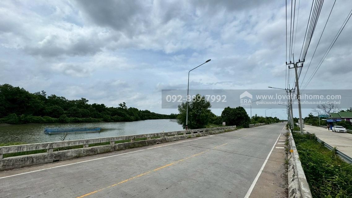 ขายที่ดิน ถนนเลียบคลองสรรพสามิต พระสมุทรเจดีย์ พื้นที่ 45-3-24 ไร่ เชิงสะพานข้ามคลองขุด-หลังขุน ราคาถูก 2