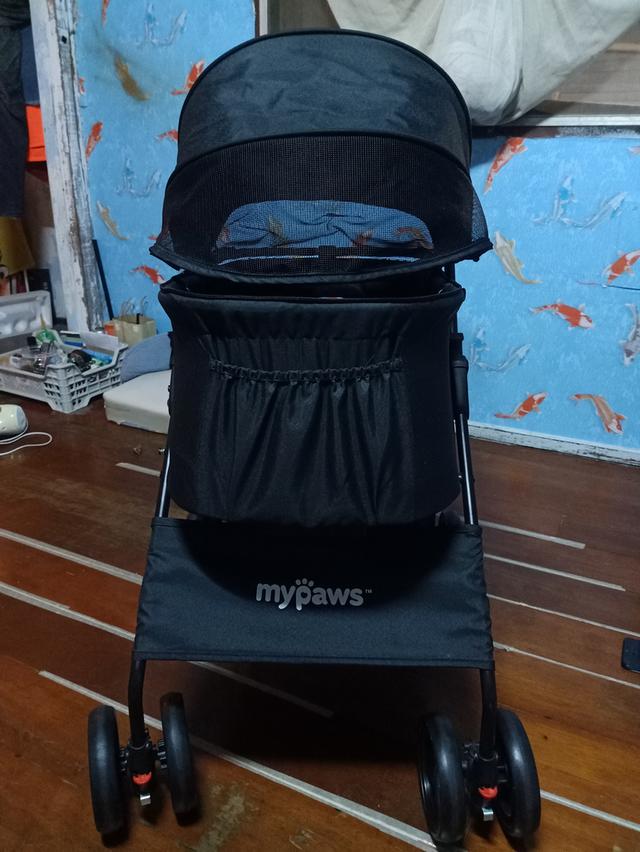 รถเข็นสัตย์ mypaws สีดำสภาพใหม่