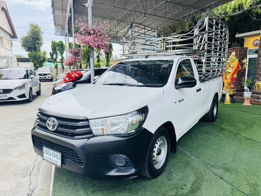  TOYOTA REVO  SINGLECAB รุ่นตัวJ ดีเซล  ปี2017มีคอกเหล็ก เครื่อง2.4cc. เกียร์ธรรมดา  -รถไมล์แท้100%คะ 2