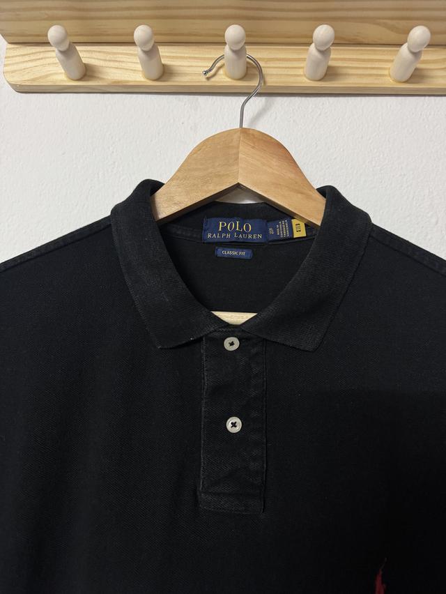 เสื้อ Polo Ralph Lauren สีดำม้าแดงป้ายสแกน รูปย่อยที่ 4