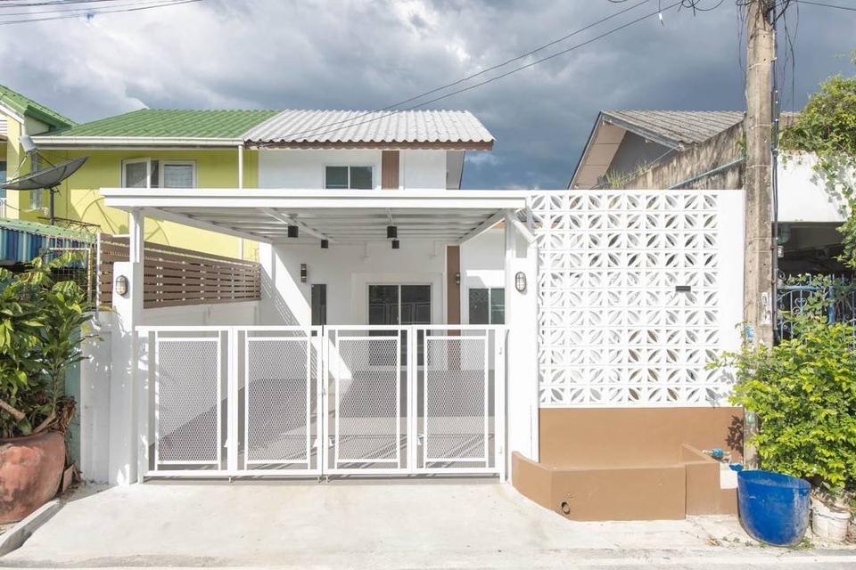 ขายบ้านแฝดรีโนเวทแล้ว พร้อมอยู่ ทำเลดี หมู่บ้านรัตนาธิเบศร์ หลังเซ็นทรัลเวสเกตุ ใกล้แหล่งชุมชน 1