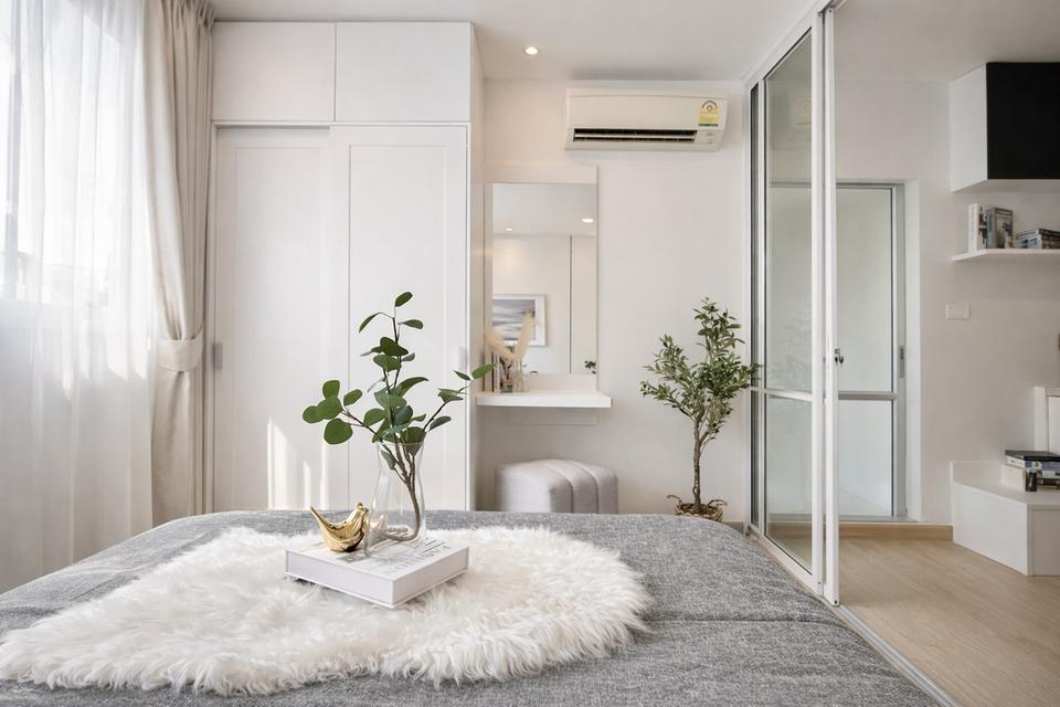 ดีคอนโดราสอินทรา พร้อมอยู่ แต่งครบ สไตล์ Modern cozy 10