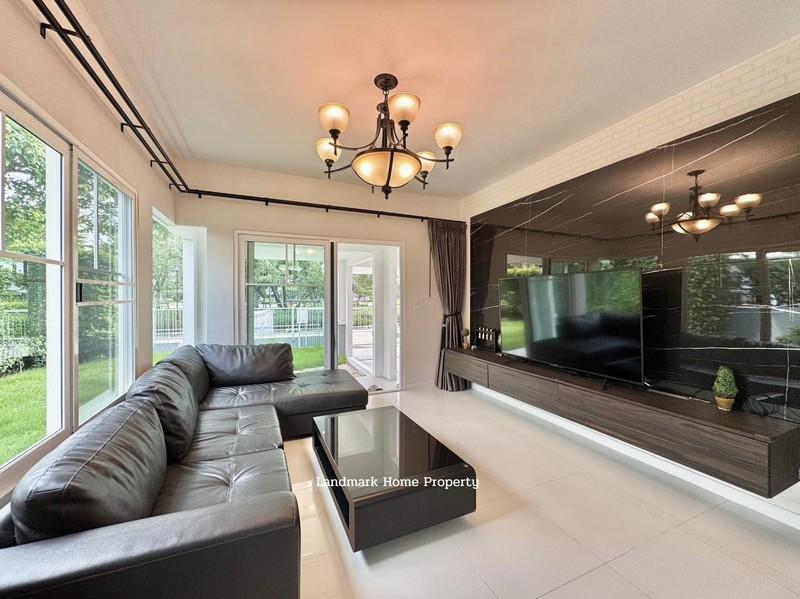 LM25-0029 ขายบ้านเดี่ยว 2 ชั้น วิลลาจจิโอ ปิ่นเกล้า ศาลายา 60.4 ตรว 3นอน 3น้ำ หน้าบ้านไม่ชนใคร 2