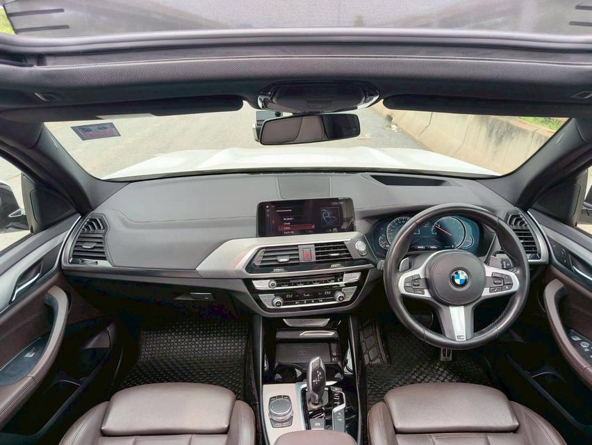 รถBMW #X3 Xdrive 20d M sport Top G01 ปี 2019 สีขาว รูปที่ 6