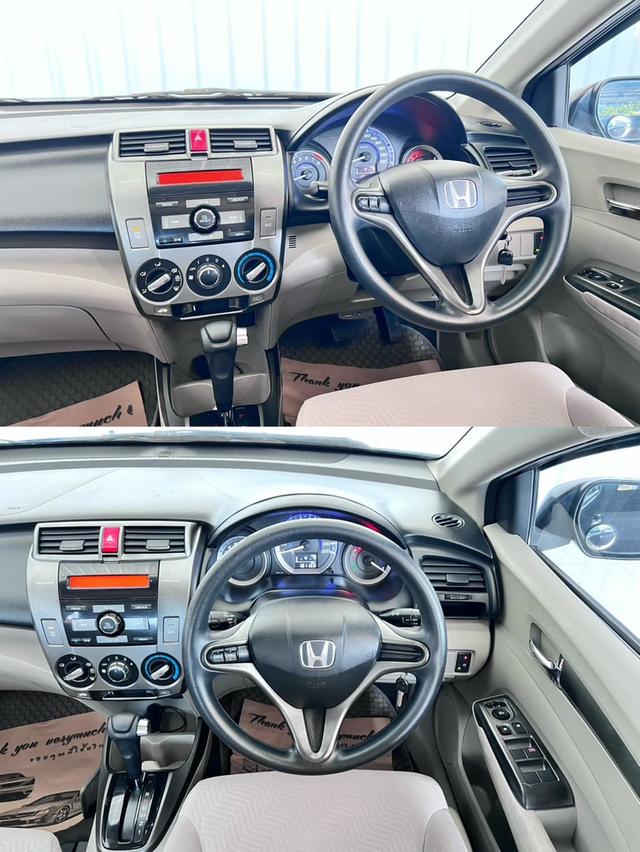 รถมือเดียว สายประหยัด เบนซิน + แก๊สโรงงาน Honda City 1.5V CNG 11