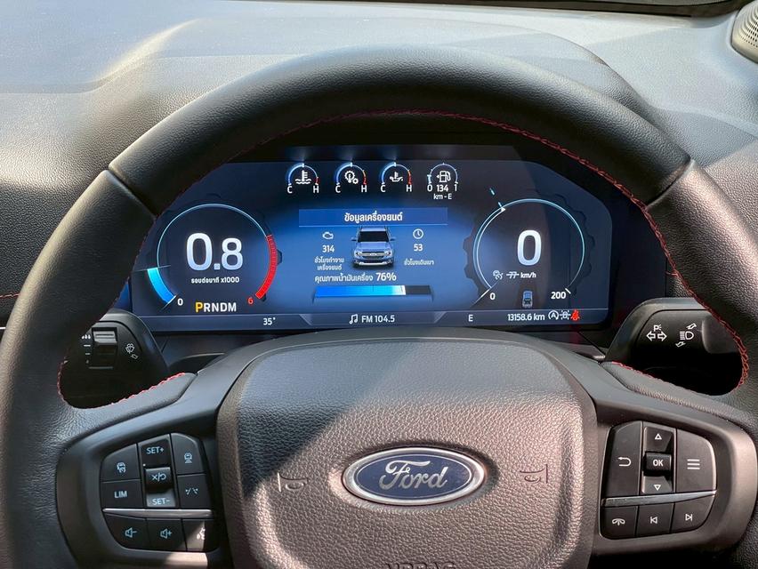 รหัสรถ PJP5264 2024 #FORD #RANGER 2.0 BI-TURBO STORMTRAK 9