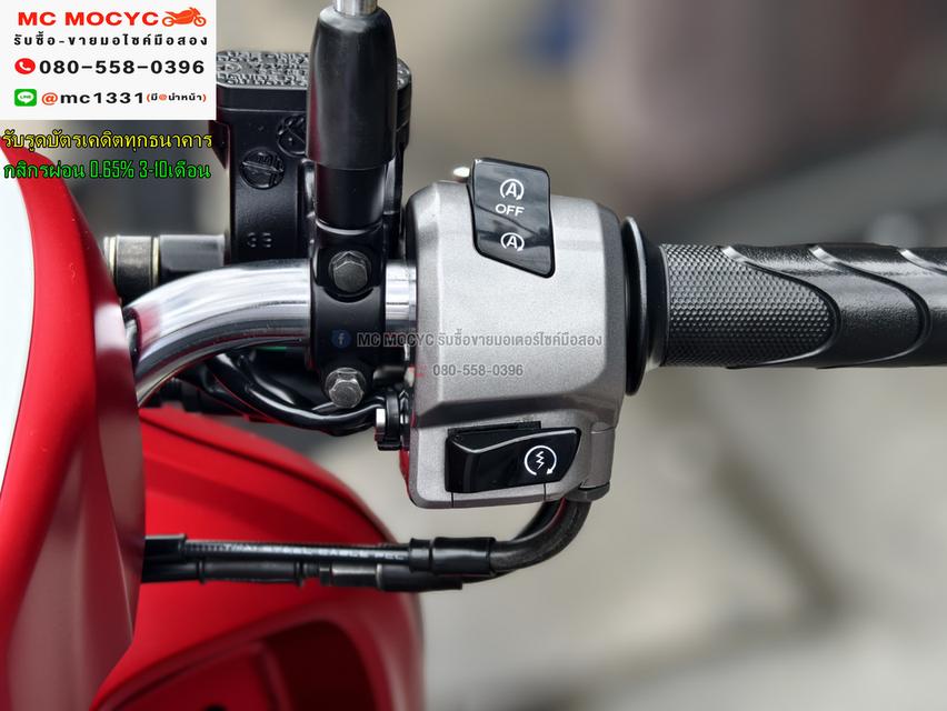 Scoopy i 2021 รุ่นTOP กุญแจรีโมทบุคเซอวิสครบ วิ่ง10000โล รถบ้านแท้เครื่องท่อเดิมๆ No1165 8