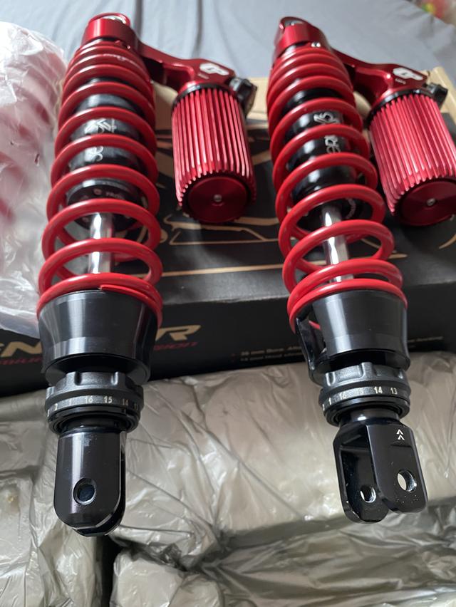 โช๊ค profender x pcx160 สูง365 สีแดงครบกล่อง รูปที่ 7