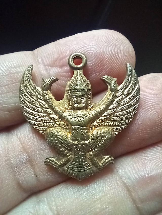 พญาครุฑ (รุ่นแรก) หลังเสือ หลวงพ่อเปิ่น วัดบางพระ จ.นครปฐม