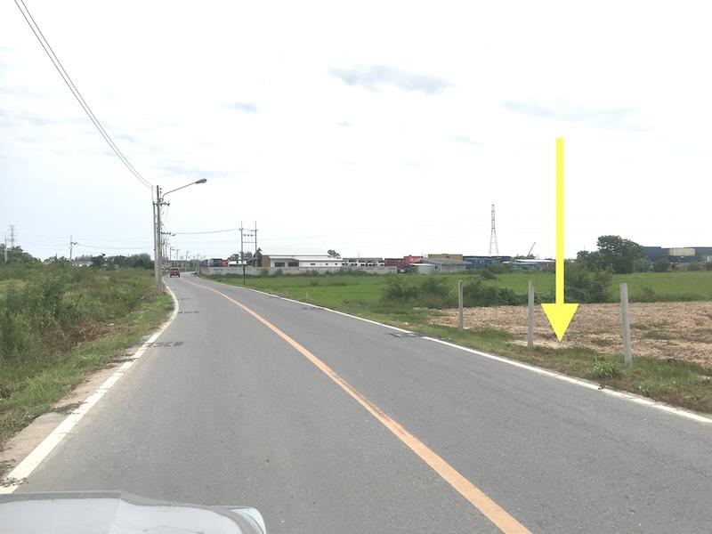 ขายที่ดินบางละมุง ทุ่งกราด เนื้อที่ 32ไร่ใกล้ถนนตัดใหม่ทล.3009 ห่างจากท่าเรือแหลมฉบัง 3กม. ผังเมือง EEC 2