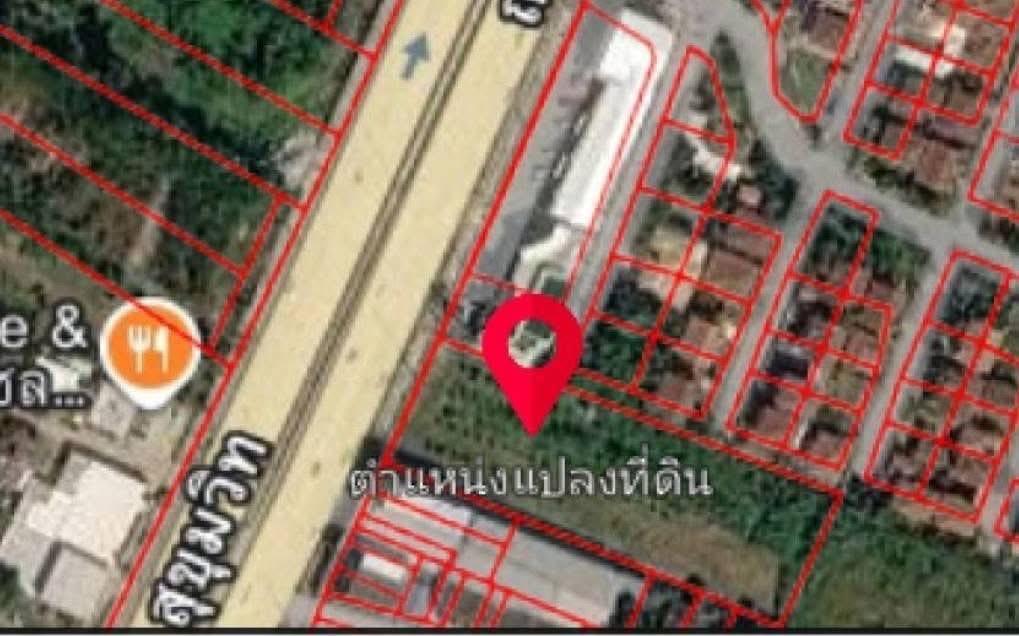 ขายที่ดินเปล่าติดถนนสุขุมวิทบางเสร่ - พัทยา 9
