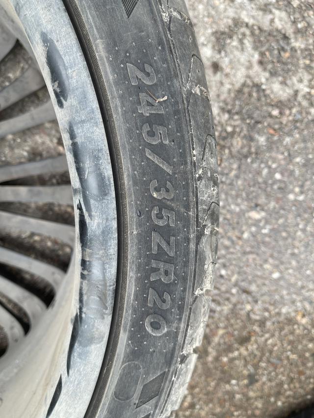 Max พร้อมยาง ขนาด20นิ้ว LENSO 245/35 R20 ยางปี 2025 เดือน เมย