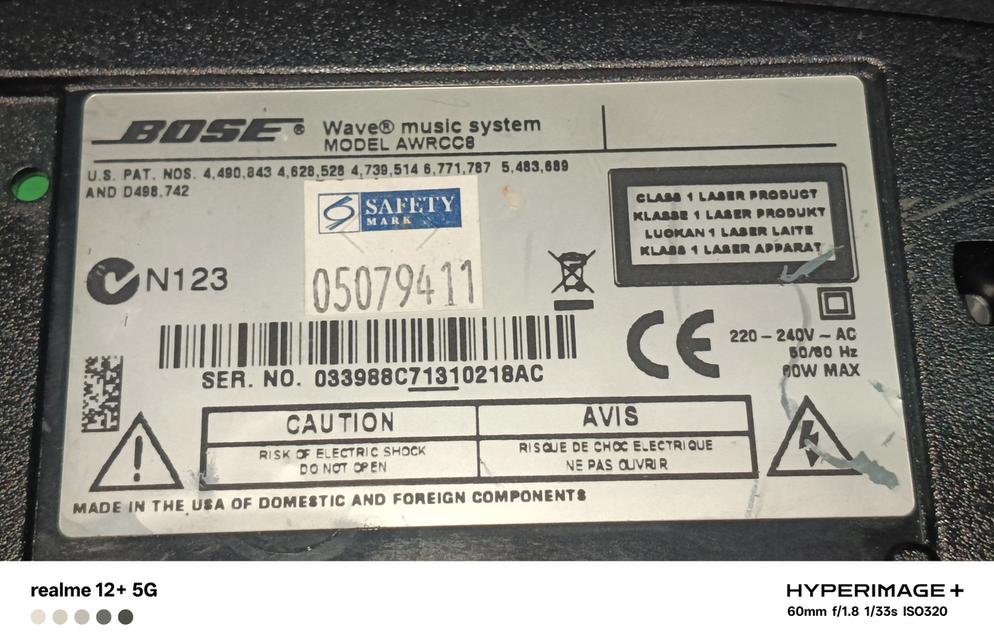 วิทยุ CD bose มือ2 ตามสภาพ รูปที่ 9