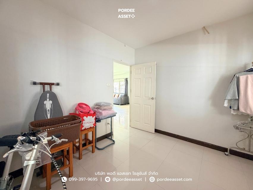 หมู่บ้านประดับดาว5-6 ซอยท่าอิฐ ราชพฤกษ์ หลังริม พื้นที่กว้างขวาง สภาพสวย : Pradapdao Village 12