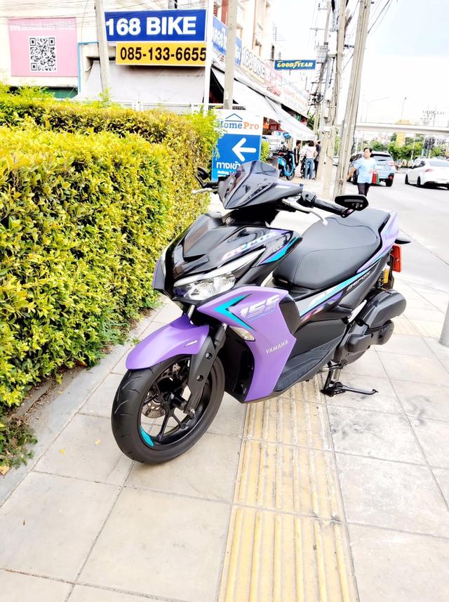 All NEW Yamaha Aerox 155 ABS Keyless Y-Connect ปี2024 สภาพเกรดA 3821 km เอกสารพร้อมโอน