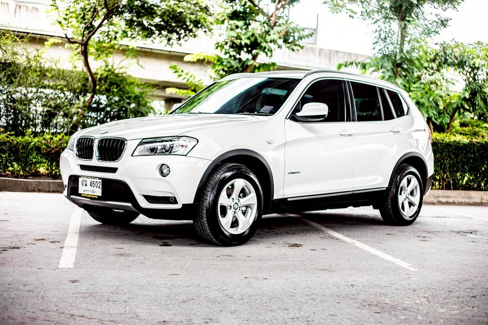 Bmw X3 XDrive20i สีขาว ปี 2013  10