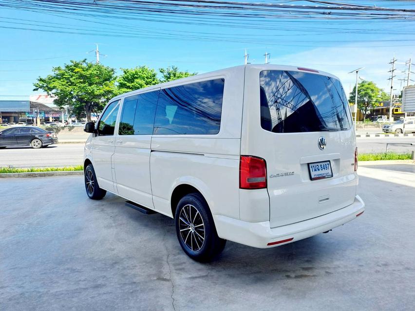 VOLKSWAGEN CARAVELLE 2.0 TDI ปี2014 สีขาว รถมือเดียวจากป้ายแดง  5