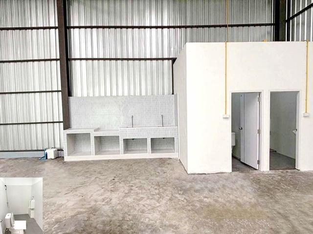 หลังคาสูงโปร่ง โกดังศรีสมาน 365ตรม. 2น้ำ มีพื้นที่จอดรถ มี7-11 ขาย-เช่าโกดังมินิแฟคตอรี่สร้างใหม่ 105ตรว. ดอนเมือง ไฟฟ้า 5