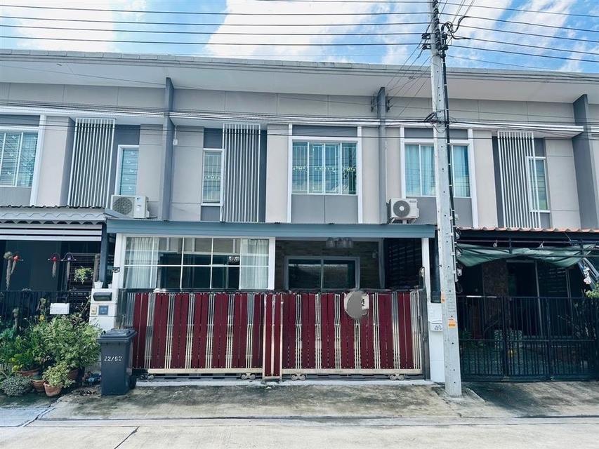ทาวน์โฮมแต่งครบ 2 ชั้น 19.8 ตรว. หมู่บ้านพฤกษาวิลล์ 96 พหลโยธิน-เพิ่มสิน สภาพนางฟ้า ต่อเติมจัดเต็มกว่า 5 แสน โครงสร้างดีไม่มีทรุด 1