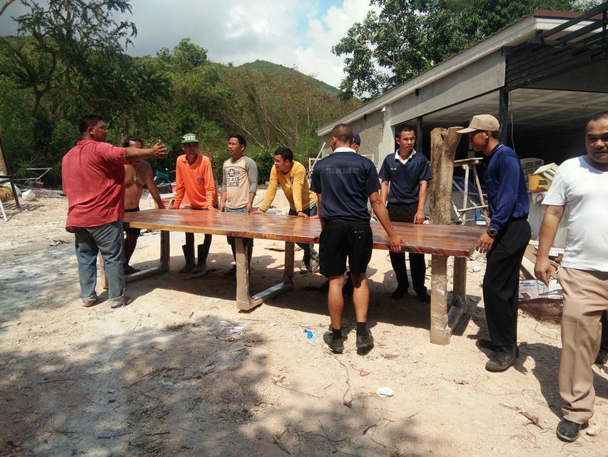 โต๊ะประชุม ยาว 4 เมตร (งานสั่งผลิต)