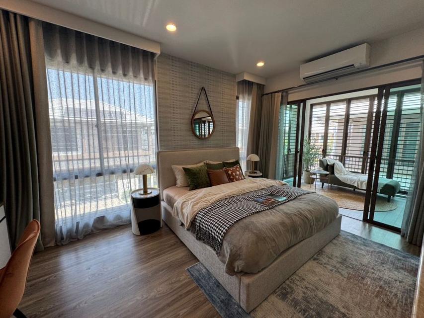 ให้เช่าบ้านหรู 2 ชั้น 2 หลัง โครงการบุราสิริ กรุงเทพกรีฑา แบบบ้าน Kempas  ใกล้ รร.นานาชาติไบรตัน บางกะปิ กรุงเทพฯ 9
