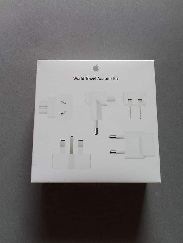 สภาพใหม่! หัวชาร์จเปลี่ยนApple🍎สินค้าแท้ สำหรับเดินทางใช้ในตปท.