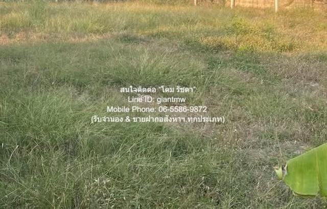 DSL-924.1 ขาย ที่ดิน ขายที่ดินเปล่าถมแล้ว และมีรั้วแล้ว (ใกล้ตลาดเวิลด์มาร์เก็ต) 200 ตร.ว. ราคา 6 ล้านบาท ใกล้กับ ตลาดเว 8