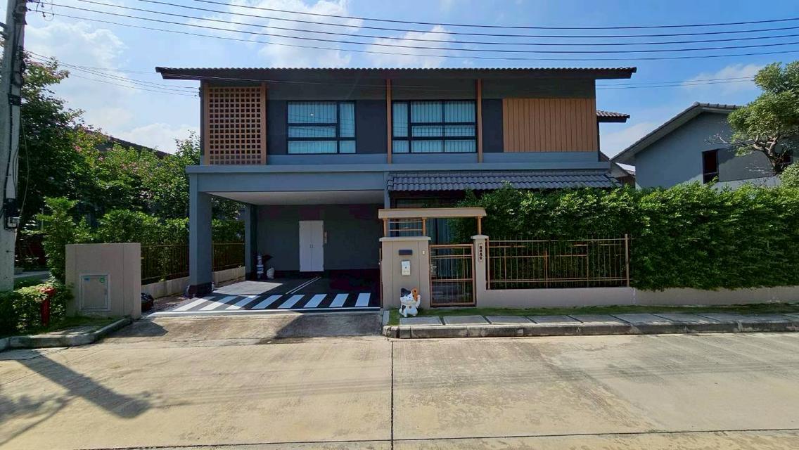 ทำเลหนึ่งเดียวในโครงการ!  บ้านเดี่ยว อณาสิริ รังสิต หลังริมติดสระว่ายน้ำ  4 นอน 4 น้ำ แต่งครบ พร้อมอยู่ ทำเลทองนี้หาไม่ได้อีกแล้ว 1