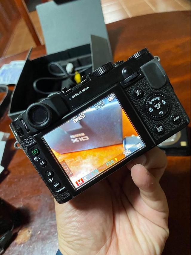 กล้อง FujiFilm x10 2