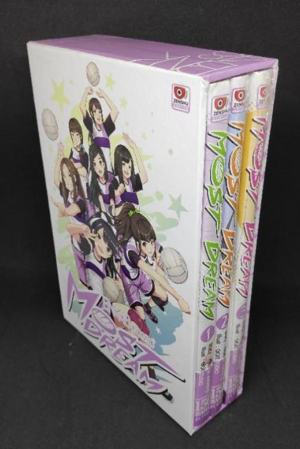สินค้าใหม่ กล่อง Box Set BNK48 Comic Most Dream + หนังสือการ์ตูน 3 เล่มจบ + สติ๊กเกอร์