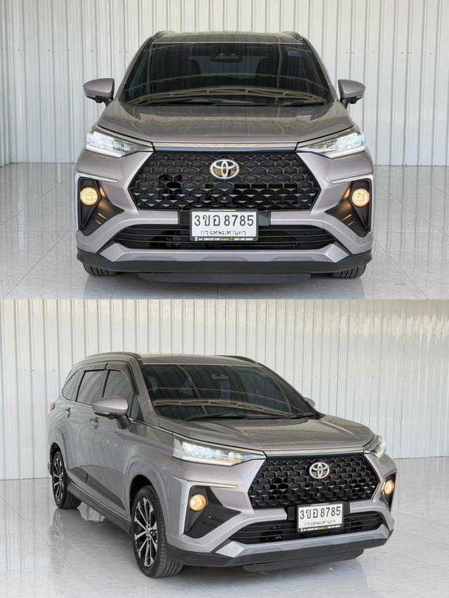 รถบ้าน รถครอบครัว 7 ที่นั่ง Toyota Veloz 1.5 Premium เบนซิน รูปที่ 4